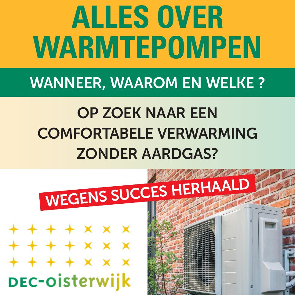 Informatieavond Warmtepomp