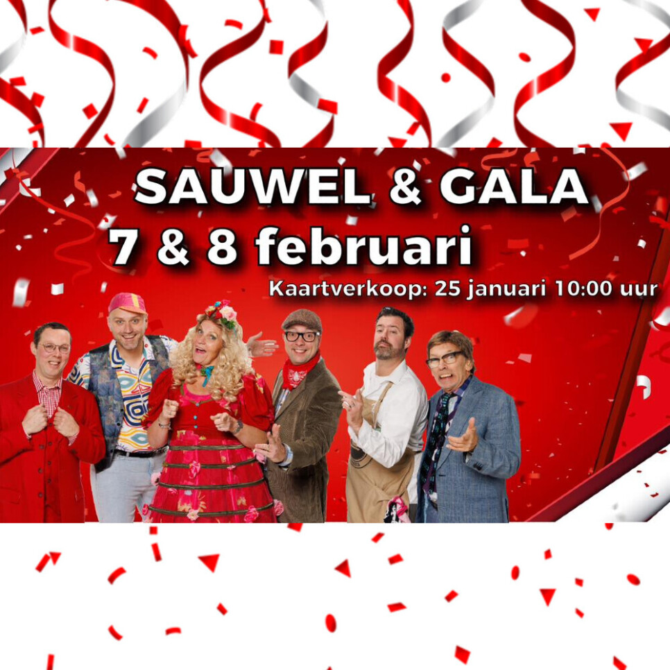 Kaartverkoop Sauwel en Gala